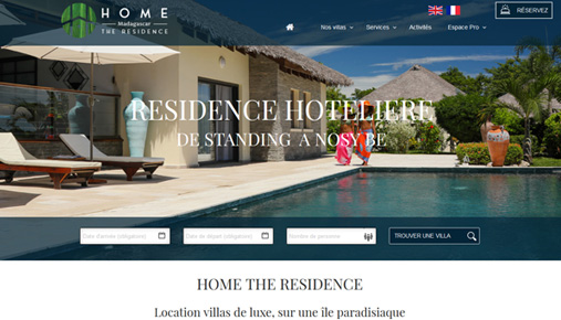HOME THE RESIDENCE MADAGASCAR